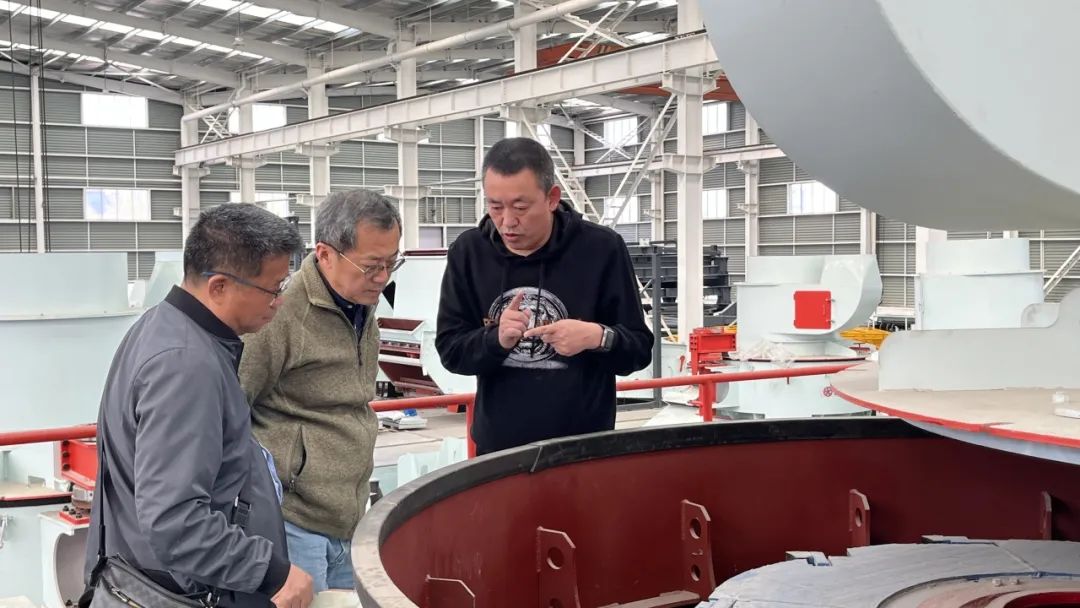 CCPA-UHPC分會秘書長到訪唐山金路，探討機制砂行業(yè)發(fā)展前景